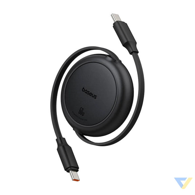 Baseus Free2Pull Mini USB C to USB C USB cable 60W 1 (black) USB C to USB C