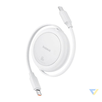 Baseus Free2Pull Mini USB C to USB C USB cable 60W 1 (white) USB C to USB C