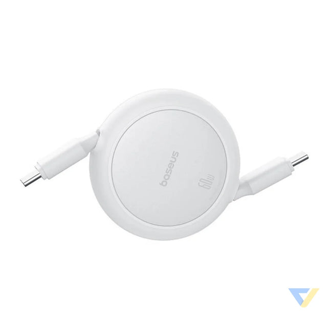 Baseus Free2Pull Mini USB C to USB C USB cable 60W 1 (white) USB C to USB C