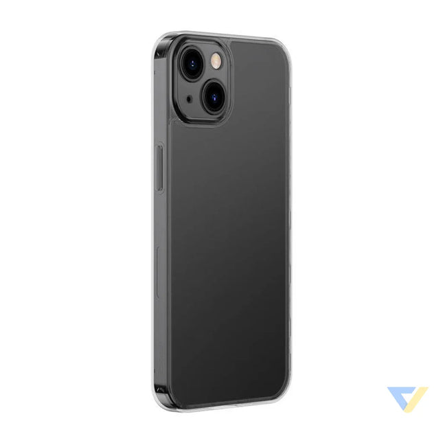 Baseus Frosted Glass Case for iPhone 13 Pro (black) + tempered glass Protective cases for smartphones