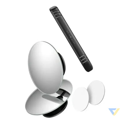 Baseus full view blind spot rearview mirrors Black Other