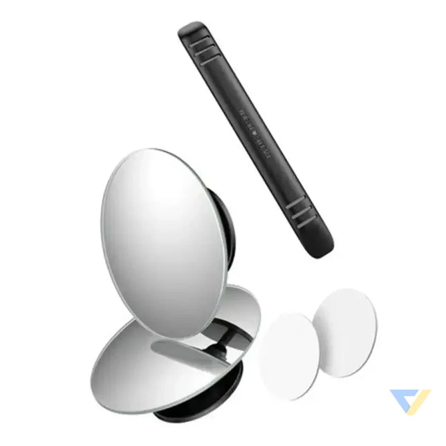 Baseus full view blind spot rearview mirrors Black Other