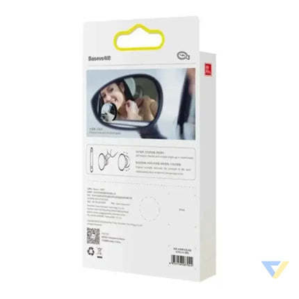Baseus full view blind spot rearview mirrors Black Other