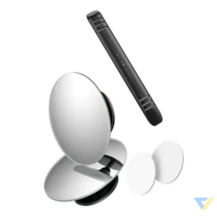Baseus full view blind spot rearview mirrors Black Other
