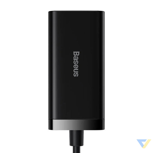 Baseus GaN3 Pro wall charger 2xUSB C + 2xUSB 100W (black) mains chargers