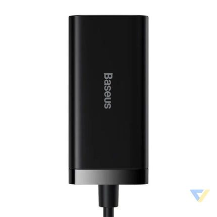 Baseus GaN3 Pro wall charger 2xUSB C + 2xUSB 100W (black) mains chargers