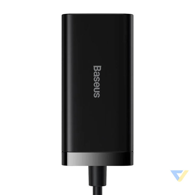 Baseus GaN3 Pro wall charger 2xUSB C + 2xUSB 100W (black) mains chargers