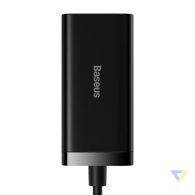 Baseus GaN3 Pro wall charger 2xUSB C + 2xUSB 100W (black) mains chargers