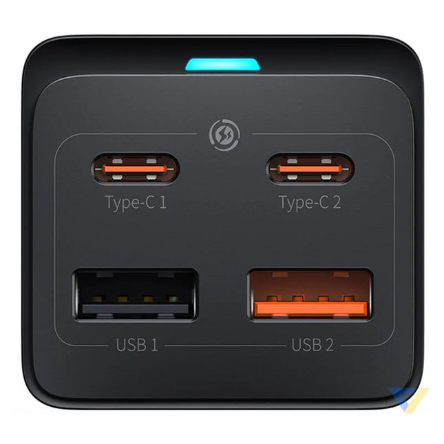Baseus GaN3 Pro wall charger / powerstrip 2xUSB + 2xUSB C + AC 65W For tablets