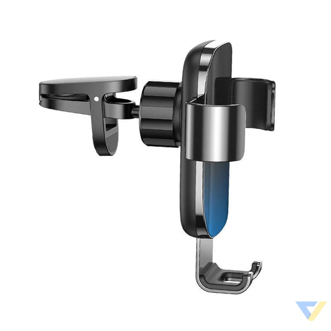 Baseus Glaze gravitational car holder for ventilation grid aluminum (black) Phone holders