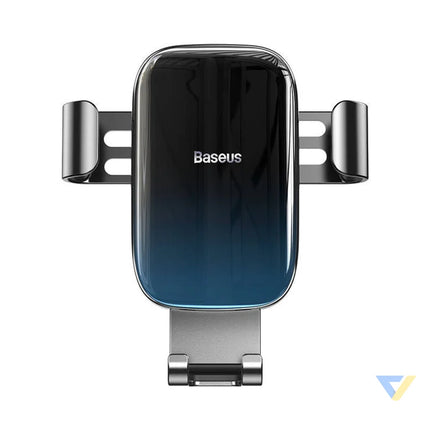 Baseus Glaze gravitational car holder for ventilation grid aluminum (black) Phone holders