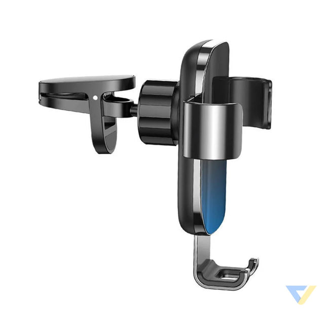 Baseus Glaze gravitational car holder for ventilation grid aluminum (black) Phone holders