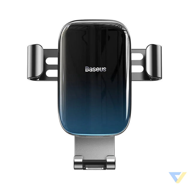 Baseus Glaze gravitational car holder for ventilation grid aluminum (black) Phone holders
