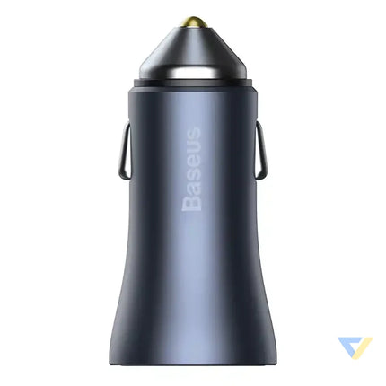 Baseus Golden Contactor Pro car charger 2x USB 40W (gray) Car chargers