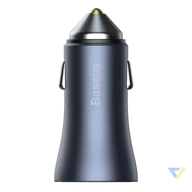 Baseus Golden Contactor Pro car charger 2x USB 40W (gray) Car chargers