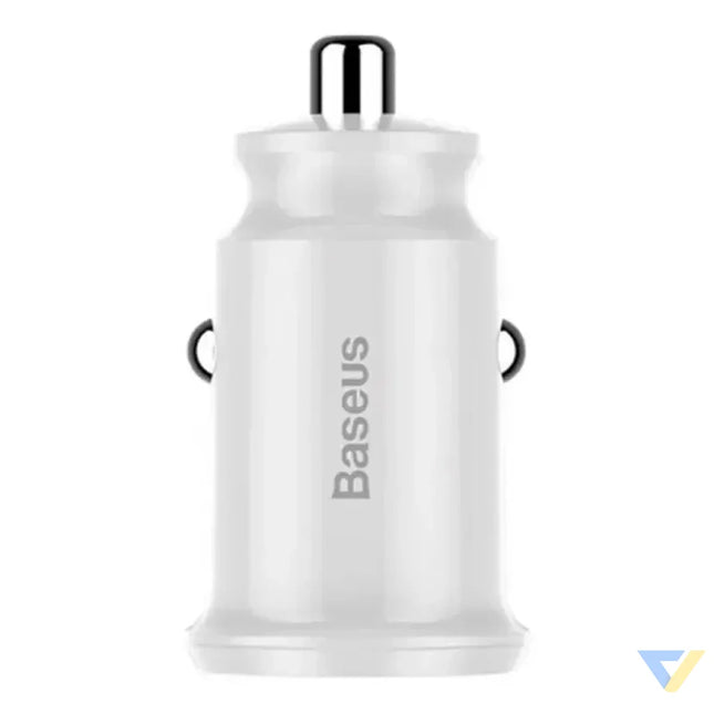 Baseus Grain Car Charger 2x USB 5V 3.1A (white) Car chargers