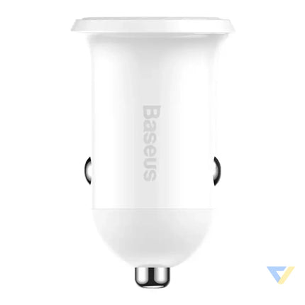 Baseus Grain Pro Car Charger 2x USB 4.8A (white) Car chargers
