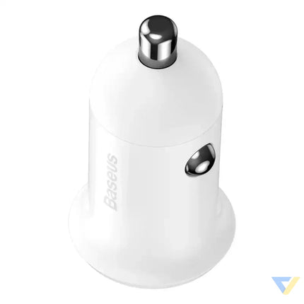 Baseus Grain Pro Car Charger 2x USB 4.8A (white) Car chargers