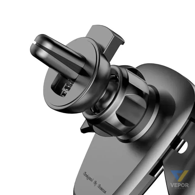 Baseus gravitational grip on the car grid black Phone holders
