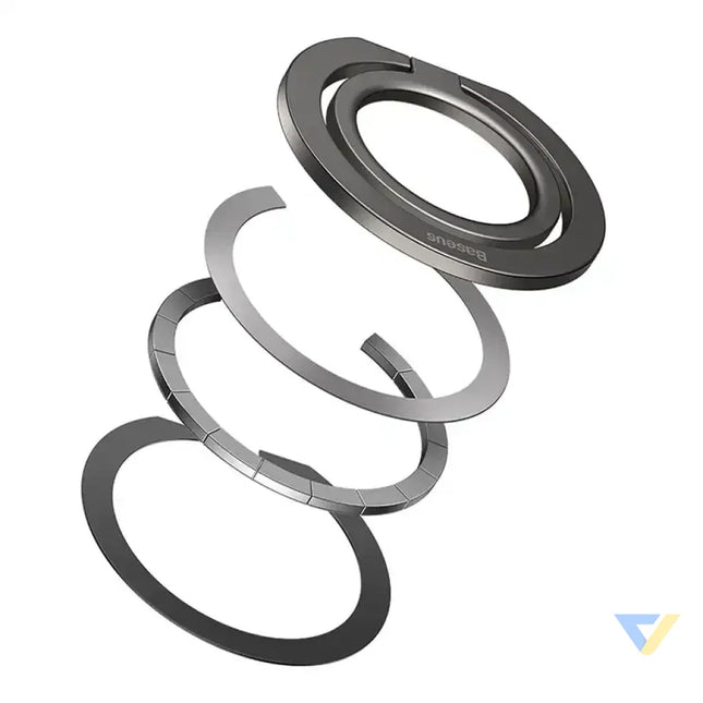 Baseus Halo Ring holder for phones (Grey) Ring holders