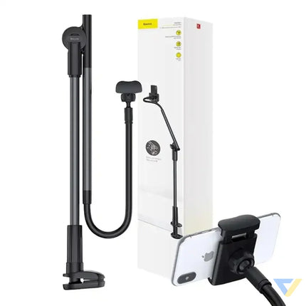 Baseus Handle with clip for smartphone or tablet (gray) Bases and stands
