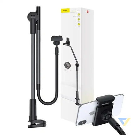 Baseus Handle with clip for smartphone or tablet (gray) Bases and stands