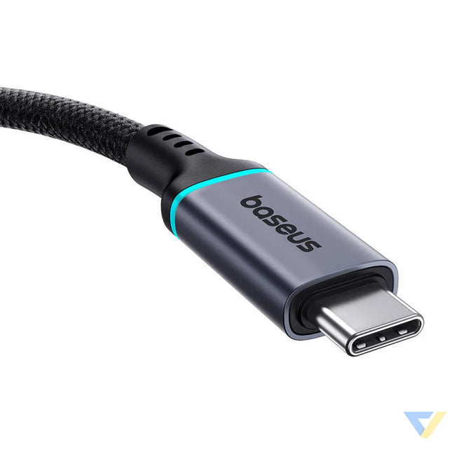 Baseus High Definition extension cable USB C Male to Female 10Gbps 0,5m (black) USB cables