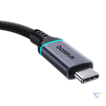 Baseus High Definition extension cable USB C Male to Female 10Gbps 0,5m (black) USB cables