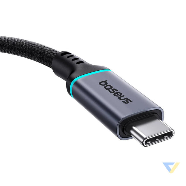 Baseus High Definition extension cable USB C Male to Female 10Gbps 0,5m (black) USB cables