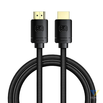 Baseus High Definition Series HDMI 2.1 cable 8K 60Hz 3D HDR 48Gbps 1m (black) Video cables