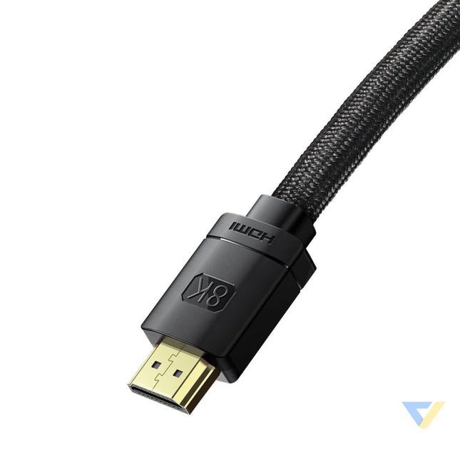 Baseus High Definition Series HDMI 2.1 cable 8K 60Hz 3D HDR 48Gbps 2m (black) Video cables
