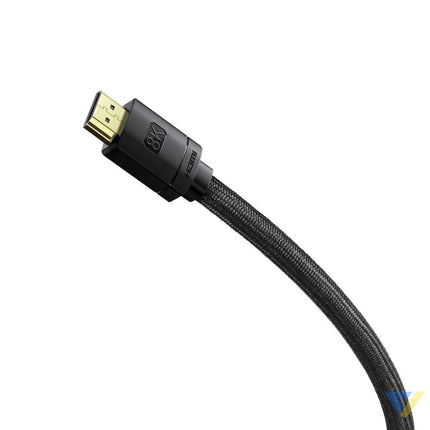 Baseus High Definition Series HDMI 2.1 cable 8K 60Hz 3D HDR 48Gbps 2m (black) Video cables