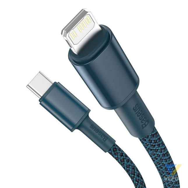 Baseus High Density Braided Cable Type C to Lightning PD 20W 1m (blue) USB C to Lightning