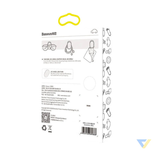 Baseus Hooks self adhesive hangers 4 pieces Other