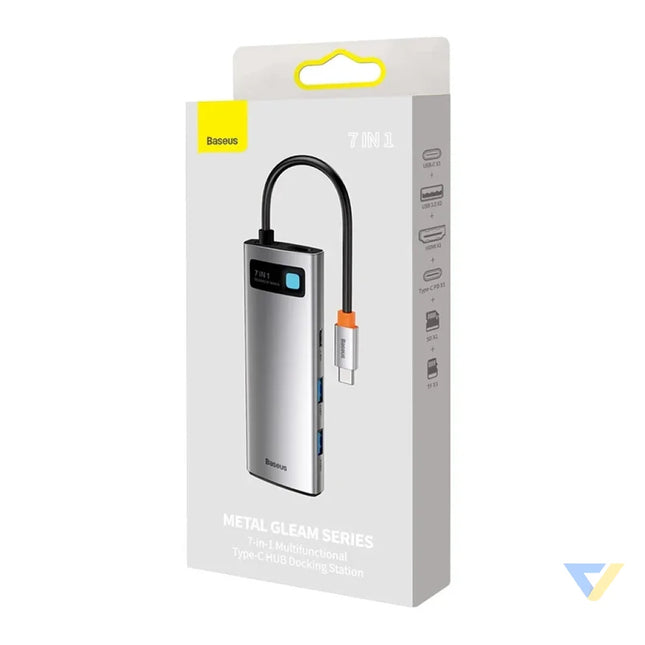 Baseus Hub Adapter 7in1 USB C to 2x USB 3.0 + HDMI + USB C PD Hubs