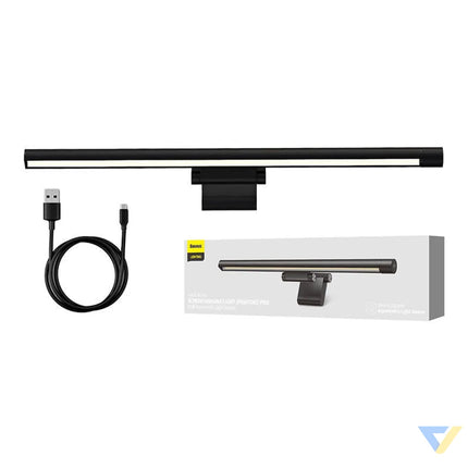 Baseus i wok Pro series USB stepless dimming screen hanging light (fighting) Black Lighting