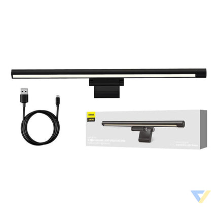 Baseus i wok Pro series USB stepless dimming screen hanging light (fighting) Black Lighting