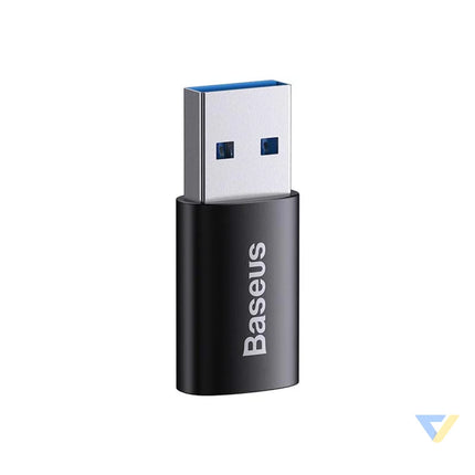 Baseus Ingenuity USB A to USB C adapter OTG (black) Adapters connectors and converters