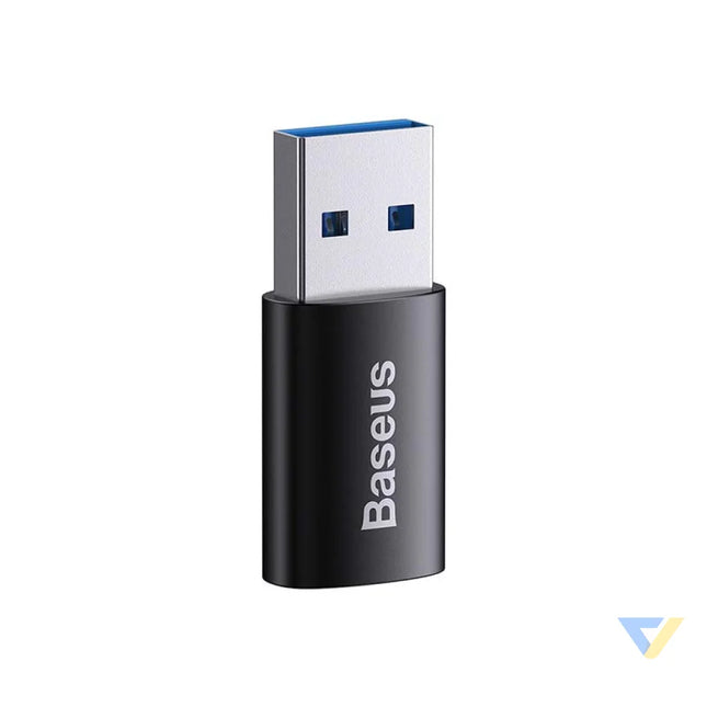 Baseus Ingenuity USB A to USB C adapter OTG (black) Adapters connectors and converters