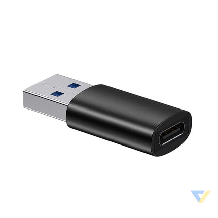 Baseus Ingenuity USB A to USB C adapter OTG (black) Adapters connectors and converters