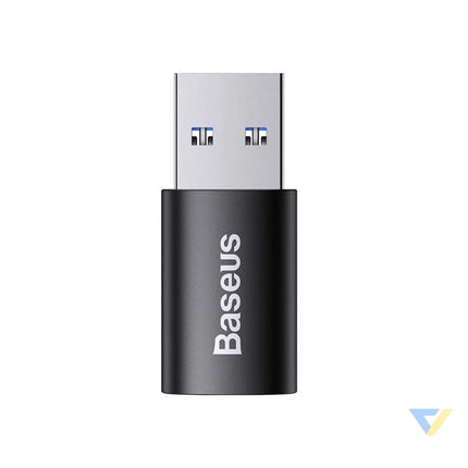 Baseus Ingenuity USB A to USB C adapter OTG (black) Adapters connectors and converters