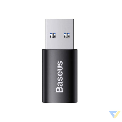 Baseus Ingenuity USB A to USB C adapter OTG (black) Adapters connectors and converters