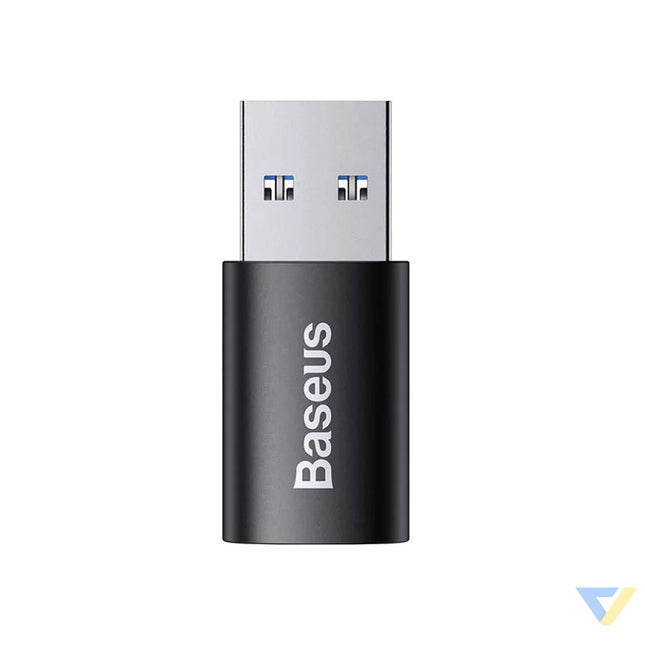Baseus Ingenuity USB A to USB C adapter OTG (black) Adapters connectors and converters