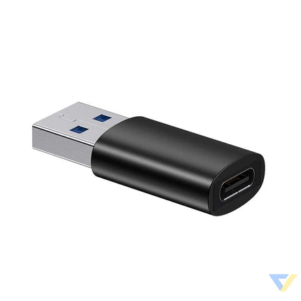 Baseus Ingenuity USB A to USB C adapter OTG (black) Adapters connectors and converters