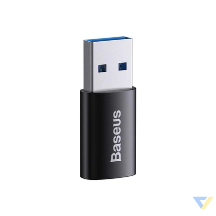 Baseus Ingenuity USB A to USB C adapter OTG (black) Adapters connectors and converters