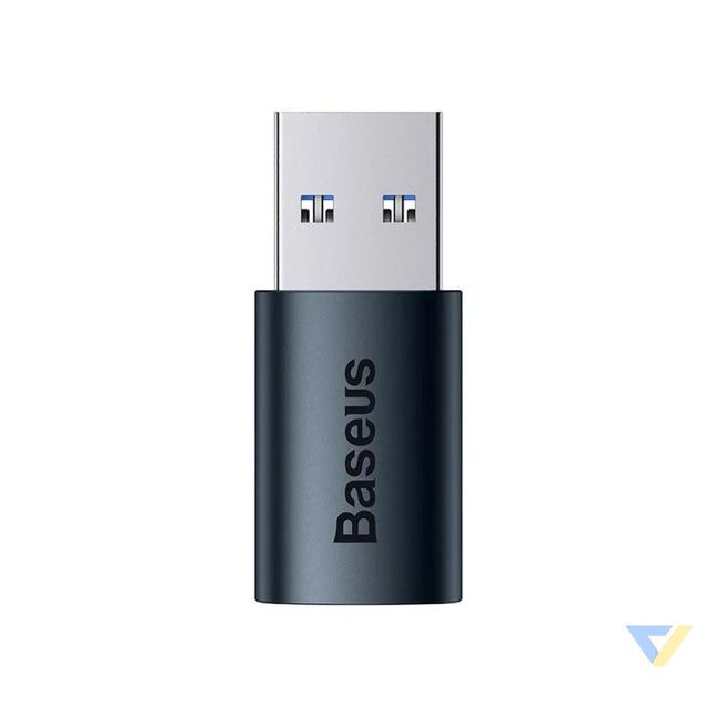 Baseus Ingenuity USB A to USB C adapter OTG (blue) Adapters connectors and converters