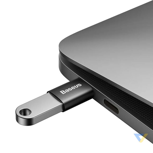 Baseus Ingenuity USB C to USB A adapter OTG (Black) Adapters connectors and converters