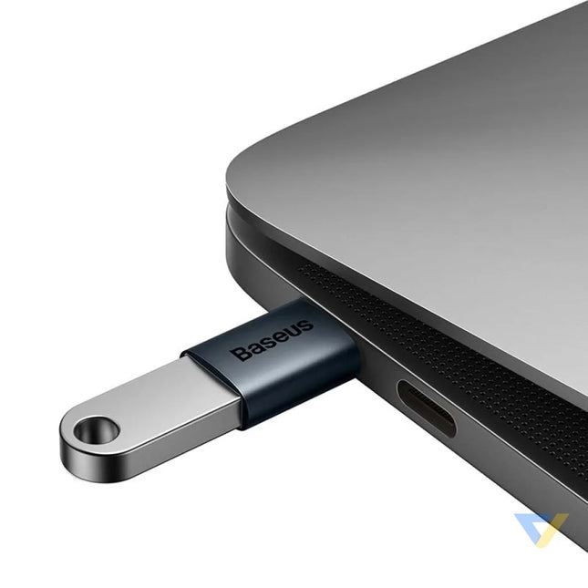 Baseus Ingenuity USB C to USB A adapter OTG (blue) Adapters connectors and converters