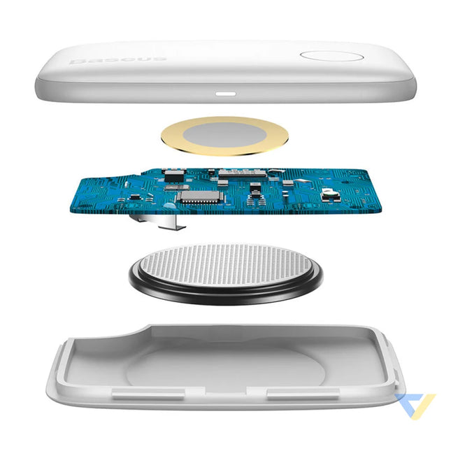 Baseus Intelligent T2 ropetype anti loss device White Bluetooth trackers