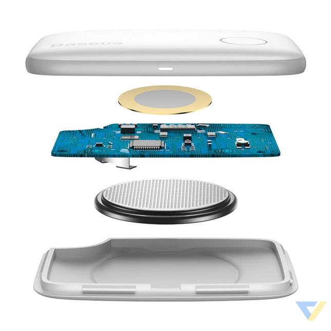 Baseus Intelligent T2 ropetype anti loss device White Bluetooth trackers